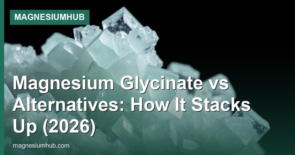 Magnesium Glycinate vs Alternatives: How It Stacks Up (2026) - MagnesiumHub